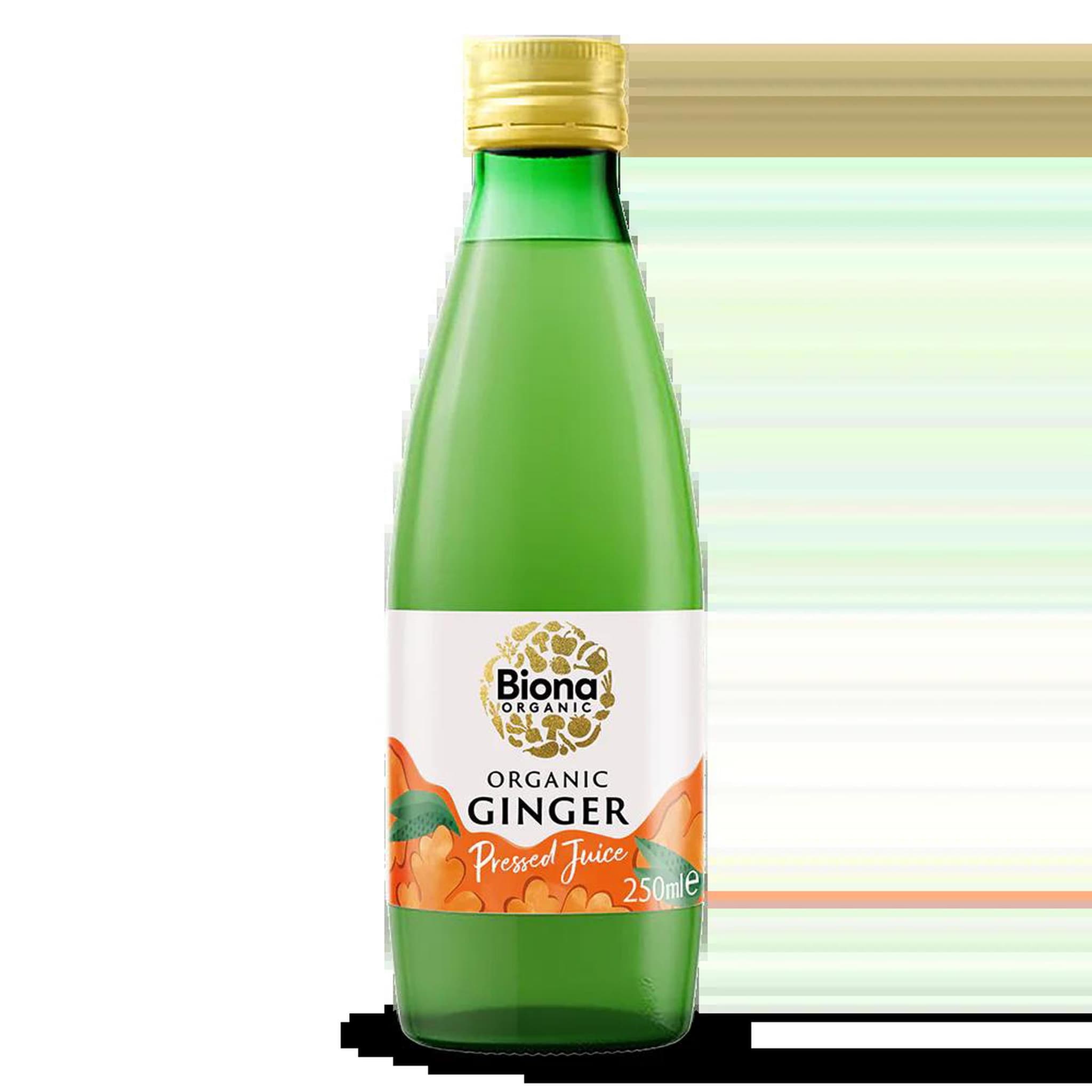 Ginger Juice - Biona organic in glass bottle