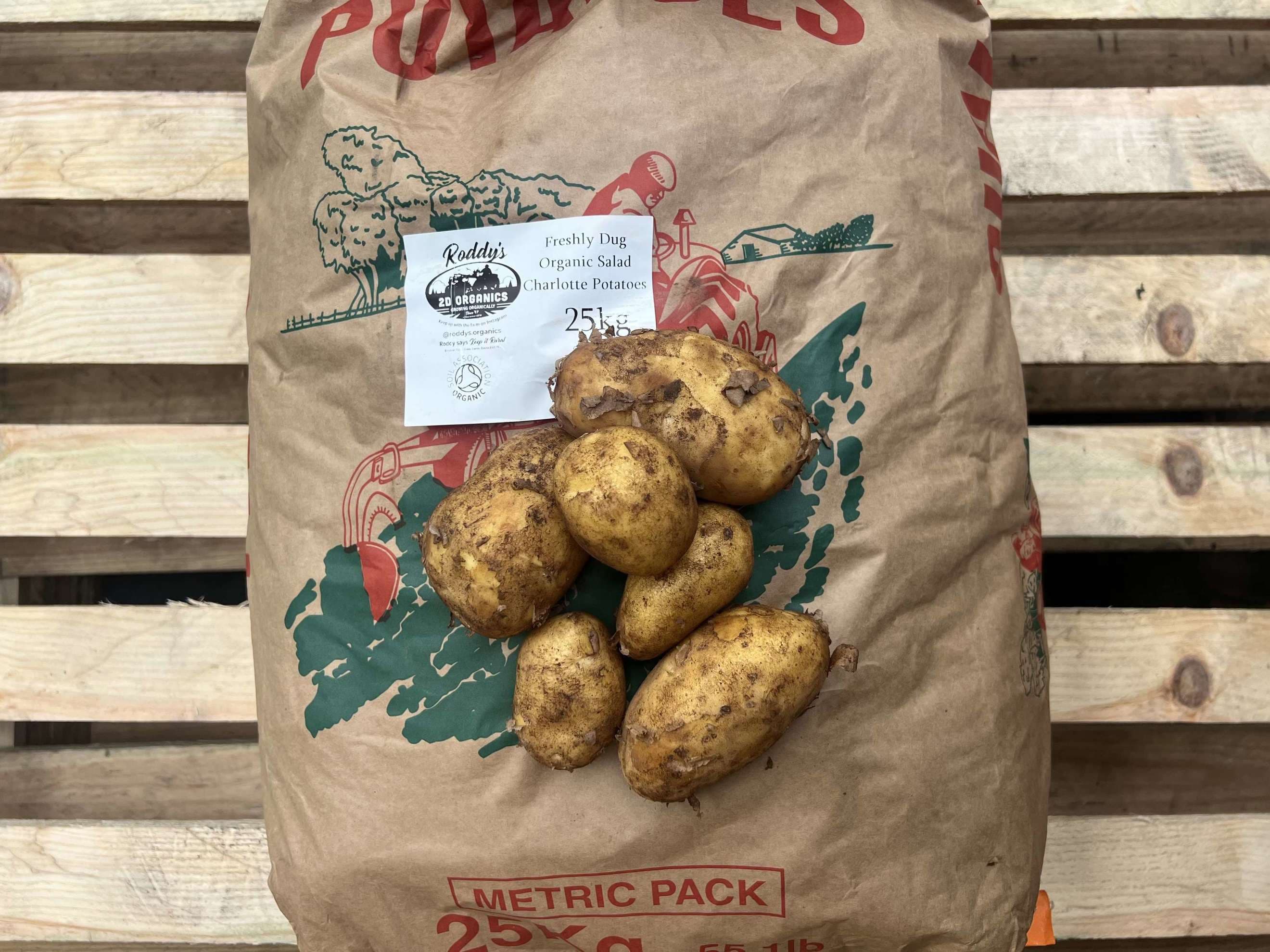 Potatoes - Charlotte, British Organic