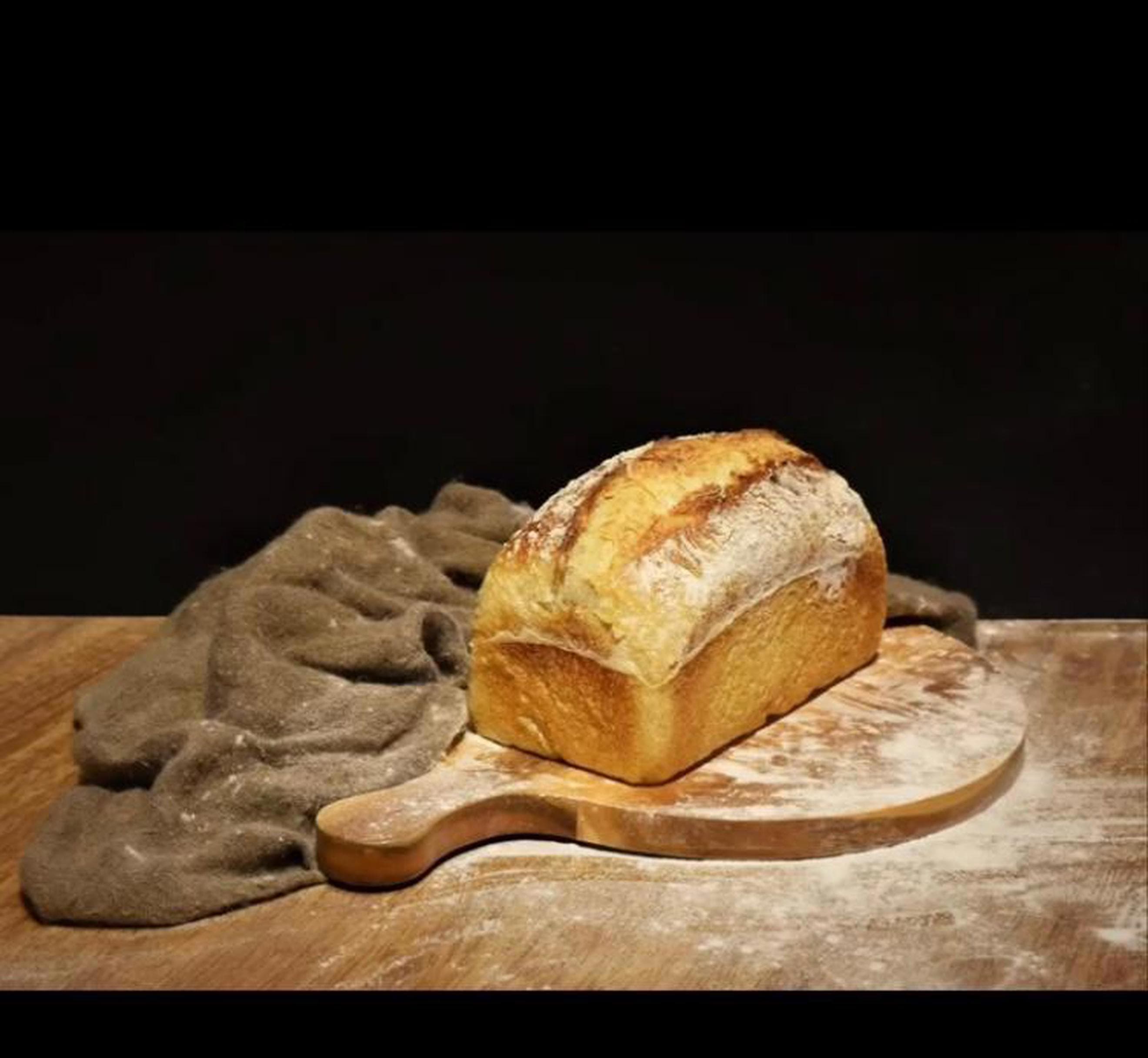 Bread unfortified sourdough tin