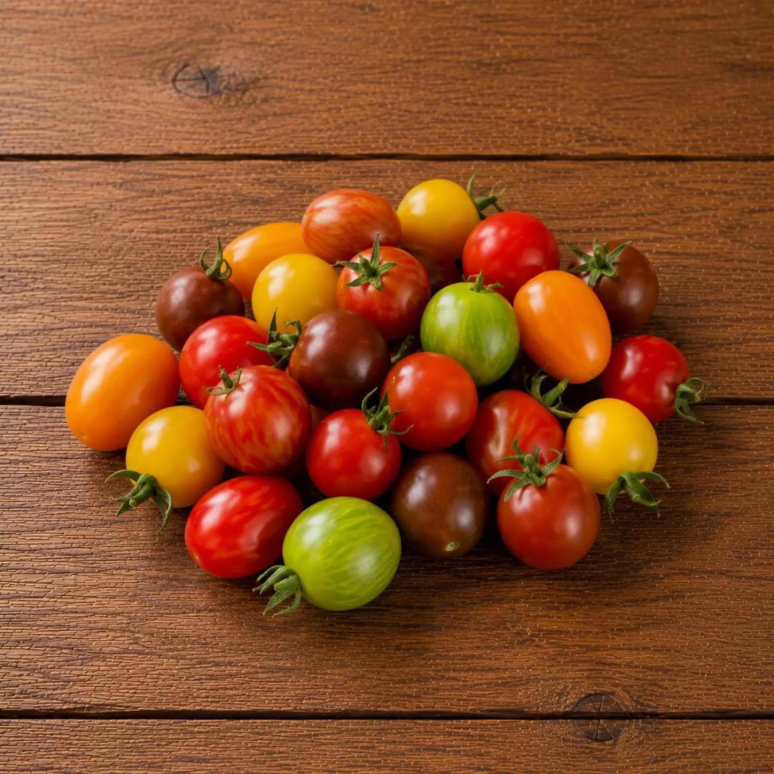 Tomatoes - Organic British Cherry (Mixed Colour)